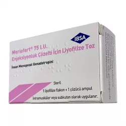 Мериоферт лиофил. 75 МЕ ФСГ + 75 МЕ ЛГ №1 фото